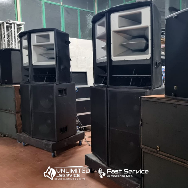 TPA TX-6 EVO Systems with Subwoofers EAW SB 850